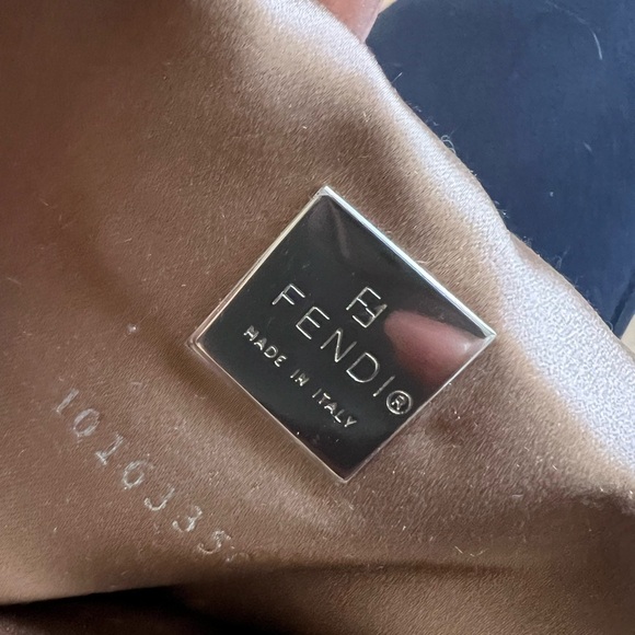 VINTAGE FENDI PYTHON BENTO BOX SMALL BAG RARE - Picture 10 of 10